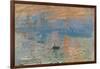 Impression, Sunrise (Impression, Soleil Levan), 1872-Claude Monet-Framed Giclee Print