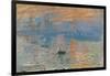 Impression, Sunrise (Impression, Soleil Levan), 1872-Claude Monet-Framed Giclee Print