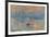 Impression, Sunrise (Impression, Soleil Levan), 1872-Claude Monet-Framed Giclee Print