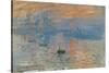 Impression, Sunrise (Impression, Soleil Levan), 1872-Claude Monet-Stretched Canvas