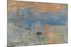 Impression, Sunrise (Impression, Soleil Levan), 1872-Claude Monet-Mounted Giclee Print