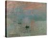 Impression, Sunrise-Claude Monet-Stretched Canvas