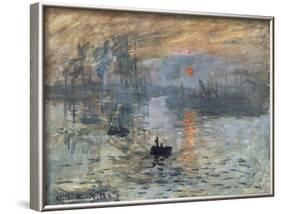 Impression, Sunrise-Claude Monet-Framed Art Print