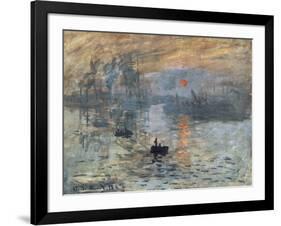 Impression, Sunrise-Claude Monet-Framed Art Print