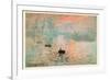 Impression Sunrise-Claude Monet-Framed Premium Giclee Print