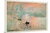 Impression Sunrise-Claude Monet-Mounted Art Print