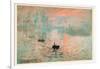 Impression Sunrise-Claude Monet-Framed Art Print