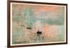 Impression Sunrise-Claude Monet-Framed Art Print