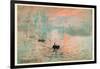 Impression Sunrise-Claude Monet-Framed Art Print