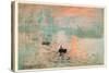 Impression Sunrise-Claude Monet-Stretched Canvas