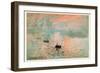 Impression Sunrise-Claude Monet-Framed Art Print