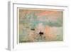 Impression Sunrise-Claude Monet-Framed Art Print