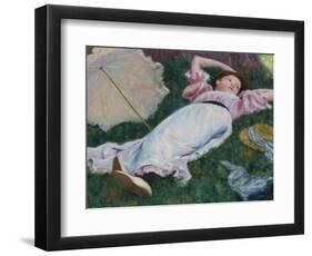 Impressionism : Reclining Woman Par Zandomeneghi, Federico (1841-1917), C. 1890. Oil on Canvas, 50X-Federigo Zandomeneghi-Framed Giclee Print