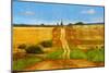 Impressionist Road-Chris Vest-Mounted Art Print