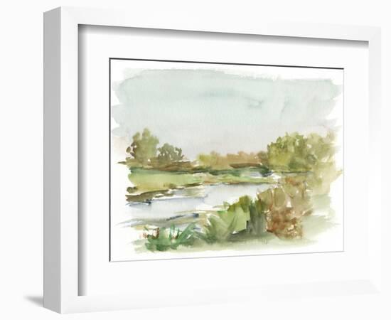 Impressionist Watercolor I-Ethan Harper-Framed Art Print