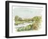 Impressionist Watercolor I-Ethan Harper-Framed Art Print