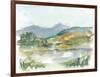 Impressionist Watercolor II-Ethan Harper-Framed Art Print