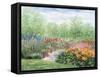 Impressionistic Garden-Kevin Dodds-Framed Stretched Canvas