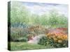 Impressionistic Garden-Kevin Dodds-Stretched Canvas