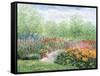 Impressionistic Garden-Kevin Dodds-Framed Stretched Canvas