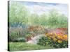 Impressionistic Garden-Kevin Dodds-Stretched Canvas