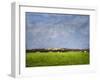 Impressionistic Harvest Field and Truck-Robert Cattan-Framed Photographic Print