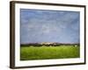 Impressionistic Harvest Field and Truck-Robert Cattan-Framed Photographic Print