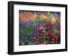 Impressionistic Pansies-David Carriere-Framed Photographic Print