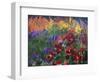 Impressionistic Pansies-David Carriere-Framed Photographic Print