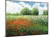 Impressionists Garden-Kevin Dodds-Mounted Giclee Print