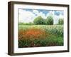 Impressionists Garden-Kevin Dodds-Framed Giclee Print
