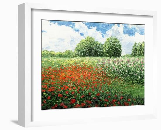 Impressionists Garden-Kevin Dodds-Framed Giclee Print