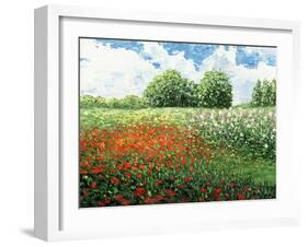 Impressionists Garden-Kevin Dodds-Framed Giclee Print