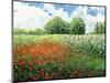 Impressionists Garden-Kevin Dodds-Mounted Premium Giclee Print