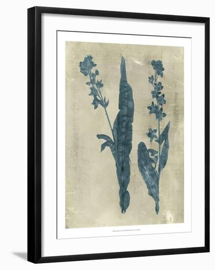 Impressions in Teal-Vision Studio-Framed Art Print