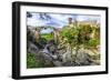 Impressive Ancient Bridge and Castle Vulci - Lazio, Italy-Maugli-l-Framed Photographic Print