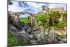 Impressive Ancient Bridge and Castle Vulci - Lazio, Italy-Maugli-l-Mounted Photographic Print