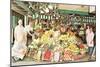 Impressive Market Display-null-Mounted Premium Giclee Print