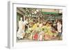 Impressive Market Display-null-Framed Art Print