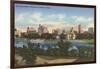 Impressive Skyline, Dayton-null-Framed Art Print