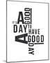 Imprint - Good Day-Otto Gibb-Mounted Giclee Print