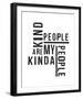 Imprint - Kind People-Otto Gibb-Framed Giclee Print