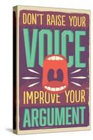 Improve Your Argument-Vintage Vector Studio-Stretched Canvas