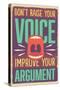 Improve Your Argument-Vintage Vector Studio-Stretched Canvas