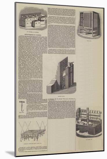 Improvements in Cookery-null-Mounted Giclee Print