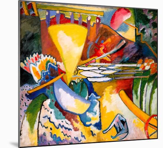 Improvisation 11, 1910-Wassily Kandinsky-Mounted Giclee Print