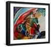 Improvisation 12, 1910-Wassily Kandinsky-Framed Giclee Print