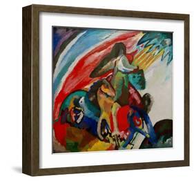 Improvisation 12, 1910-Wassily Kandinsky-Framed Giclee Print