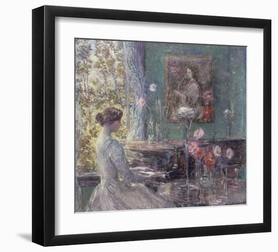 Improvisation, 1899-Childe Hassam-Framed Giclee Print