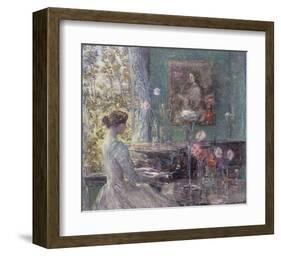 Improvisation, 1899-Childe Hassam-Framed Art Print